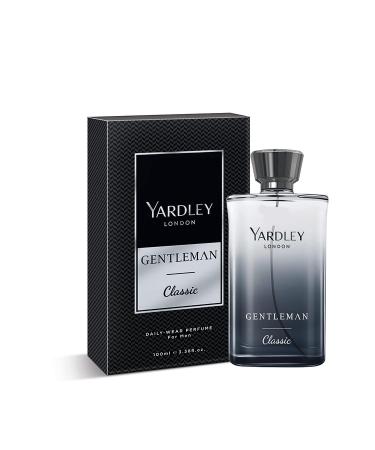 Yard.ley London Gentleman Classic Perfume| Fresh Woody Foug re Notes| Masculine Fragrance| Perfume for Men| 100ml