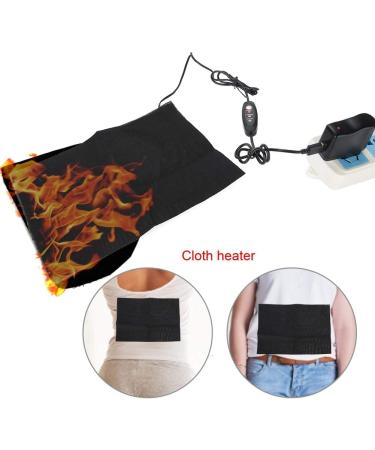 Brrnoo Electric USB Heating Pad - 3 Levels Temperature Control for Waist & Belly, Winter Warming Mat - Buy Online on GoSupps.com