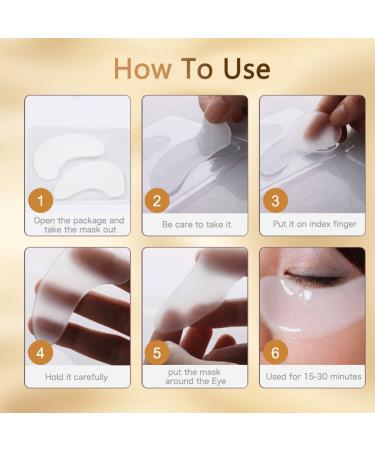 Shop Sonew 30 Pairs Eye Pads - Snail Essence for Dark Circles & Swollen Eyes | Moisture & Anti-Aging Collagen Cream - Buy Online on GoSupps.com