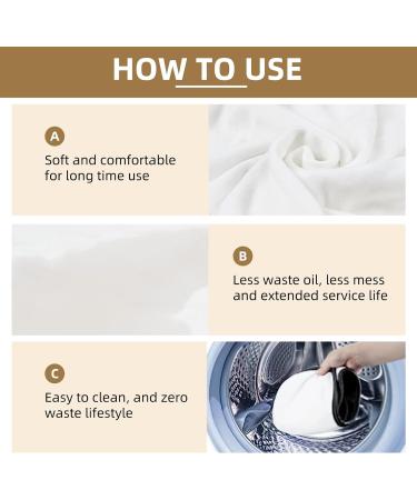 SHCHME 2 PCS Castor Oil Pack Reusable Castor Oil Pack Wrap Kit Organic Castor Oil Pack for Liver Detox with Storage Bag for Aid Sleep Digestive Constipation (Oil Not Included)(Khaki) - Buy Online on GoSupps.com