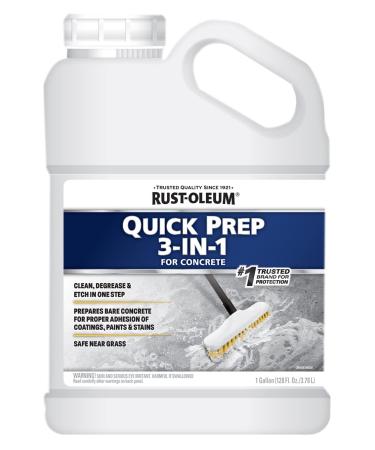 Rust-Oleum Quick Prep 3-in-1 Cleaner Degreaser and Etch Gallon 128 Fl Oz (Pack of 1)
