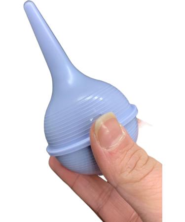 Baby Nasal Aspirator & Ear Wax Bulb Syringe 2oz Blue - Pack of 3 | Comfort Soft - Buy Online on GoSupps.com