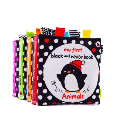 Toyvian 2 STK Waterproof Fabric Books for Early Education | Perception Training Toys | Baby Books Set 15x15cm - Buy Online on GoSupps.com