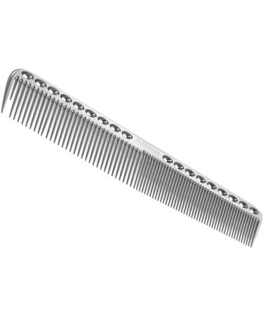 Professional combs Aviation Aviation Aluminum Metal Cut Cam Hair Friseur Friseur Friseure Salon Kamm (Color: Silver Size: L) L Silver - Buy Online on GoSupps.com