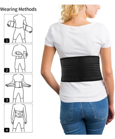 Back Support Belt - Self Heating & Soothing Back Brace Made With Breathable Materials & 20 Magnets For Optimal Pain Relief - Unisex Design For Sciatica Herniated Disc Scoliosis Pain & More(XL) 3 - Buy Online on GoSupps.com