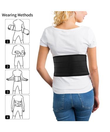 Self-Warming Lumbar Support Belt for Back Pain Relief - Comfort for Men & Women (XL) - International Shipping Available - Buy Online on GoSupps.com