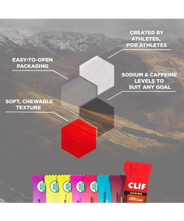 CLIF BLOKS - Energy Chews - 4 Flavor Variety Pack - Non-GMO - Plant Based Food - Fast Carbs for Cycling and Running - Workout Snack (2.1 Ounce Packet 12 Count) - Buy Online on GoSupps.com
