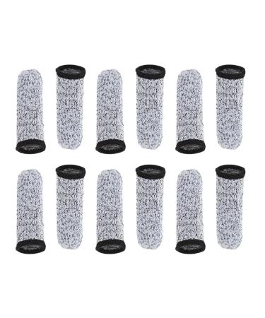 FOMIYES 6 Pairs Cut Resistant Gloves Cut Resistant Finger cots Finger Sleeve Protectors Cut Proof Gloves Working Gloves Single Finger Covers Kitchen Finger Guards Thumb Guards Non-Slip