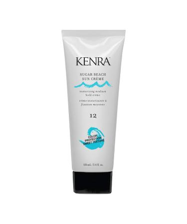 Kenra Sugar Beach Sun Cr me | Texturizing Cr me | Provides Sun Protection Against Color Fading | Helps Prevent Damage By Giving Hair Moisture | All Hair Types 3.4-Ounce