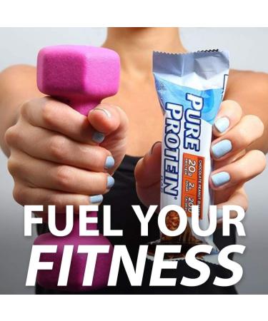 Pure Protein Strawberry Greek Yogurt Protein Bars - 1.76 oz, 6 Count (2 Pack) - Buy Online on GoSupps.com