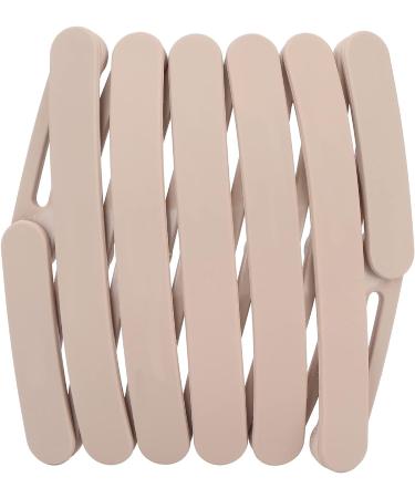 Foldable Headband Compact Folding Headband Retractable Pocket Headband Hair Hoops Headpiece for Girls(Khaki) - Buy Online on GoSupps.com