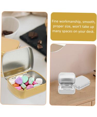 Didiseaon 30 Pcs Mini Tin Box Food Sealed Cans To Go Food Containers with Lids Candy Jars with Lids Tinplate 1 g (Pack of 1) As Shownx2pcs - Buy Online on GoSupps.com
