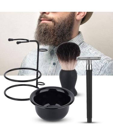 Men's Beard Shaving Set - Professional Butterfly Open Double Edge Razor, Brush, Bowl, Stand Holder - Wet Shave & Beard Kit Gift - Buy Online on GoSupps.com