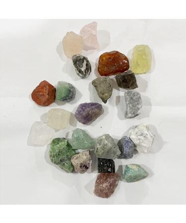 Spirit Healing: Soulnioi 22pcs Rough Stones Mix for Crystal Tumbling, Decoration, Polishing, Reiki Crystal Healing - Buy Online on GoSupps.com