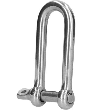 10Pcs M40 Stainless Steel D-Shackle Straight Anchor Screw Pin Chain Connector - Buy Online on GoSupps.com