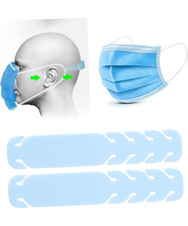 Magiclulu 30 STK Elastic Mask Strap Buckle & Glass Cup Cleaning Sponge - Ideal Mask Holder for Glasses Wearers | Mask Clip & Accessories - Buy Online on GoSupps.com