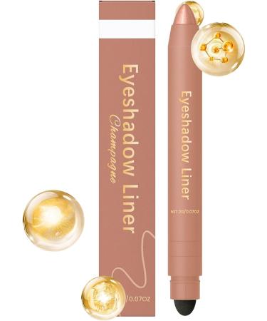  Generisch Thin Eyeline 2 in 1 Sweat Resistant Eye Makeup Pen | Durable Eye Line for Prom Cosplay Concert Wedding Commute Carnival Daily Life Costume - Buy Online on GoSupps.com