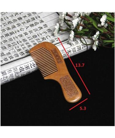 Comb Natural Comb Dense Teeth Beard Comb Massage Comb Hair Care wooden comb (Color : 5) - Buy Online on GoSupps.com