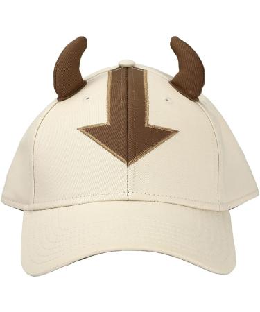 Avatar The Last Airbender Appa Character 3D Big Face Snapback Hat - White - Buy Online on GoSupps.com