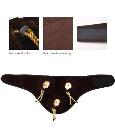 ZJchao Portable Moxibustion Bag - Adjustable Copper Moxa Box for Smoke-Free Moxibustion Therapy | International Shipping - Buy Online on GoSupps.com