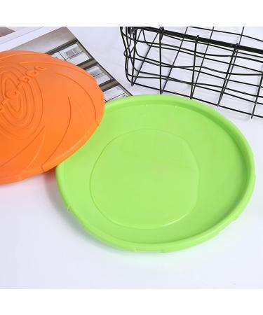 Xubx Dog Frisbees Set - 3 Thick Rubber Frisbees for Training Catching & Playing | Durable Dog Toys for All Breeds - Buy Online on GoSupps.com