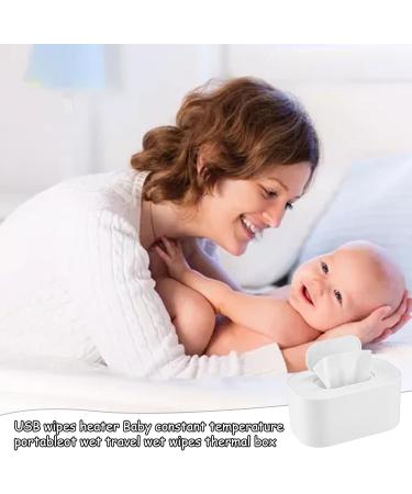 Baby Wipe Warmer Wipes Warming Dispenser Refillable Wipe Container Diaper Wipe Warmer for Babies Wipe Warmer for Winter Warmer White Mechanical Model  - Buy Online on GoSupps.com