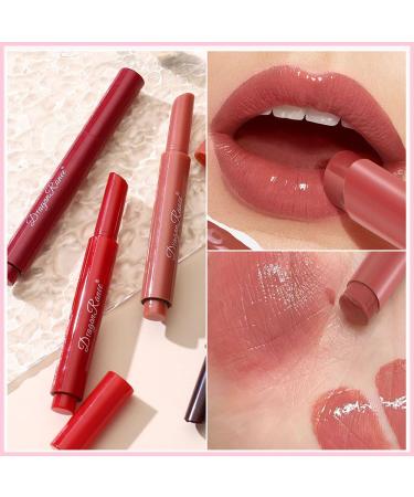 3 Colors Matte Lipstick Set | Long-Lasting Waterproof Hydrating Lip Gloss | High Pigment Non-Stick Cup Lip Tint Makeup - Buy Online on GoSupps.com