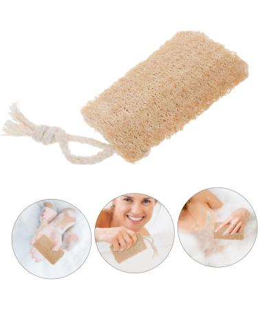 MERRYHAPY Loofah Bath Towel - Travel Shower Pad & Scrubber for Convenient Bathing | Body Cleaning Pad for All Skin Types - Buy Online on GoSupps.com
