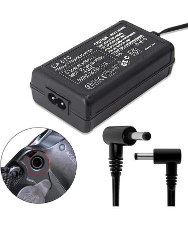 CA-570 AC Adapter Charger for Canon XA25 XA10 XA-20 XA30, Vixia HF100 G20 HG21, ZR60 HV30 - Compatible Power Supply for Canon Camcorders - Buy Online on GoSupps.com
