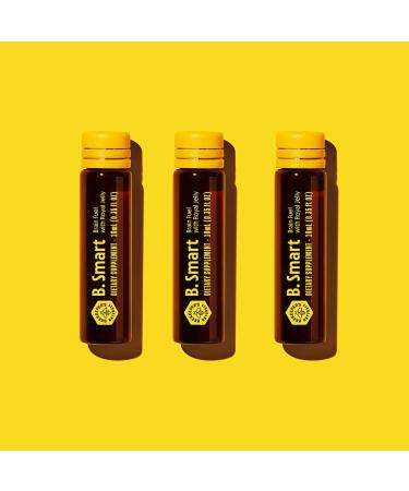Beekeeper's Naturals B. LXR Brain Fuel - 3 Vials (0.35 fl oz each) for Enhanced Focus - Buy Online on GoSupps.com