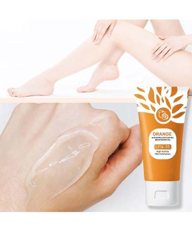 Orange Exfoliating Gel Scrub for Face & Body - Gentle Orange Peel Exfoliation Deep Cleansing Pores Moisturizing Gel for All Skin Types Mild Enzymatic Formula (3pc 1.69floz) 3pc 1.69 Fl Oz (Pack of 1) - Buy Online on GoSupps.com