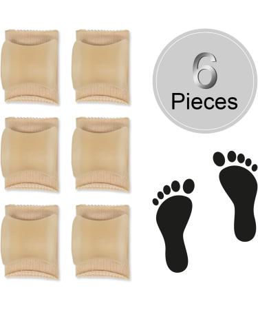 INOVOGLI Fabric Toe Separators for Hammer Toes, Crooked Toes, Big Toe Alignment, Bunion Corrector and Relief - 6 Pieces - Buy Online on GoSupps.com
