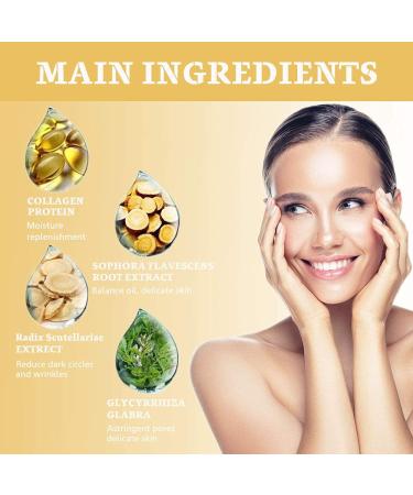 30pcs Gold Eye Mask Gel Collagen Pads - Remove Dark Circles & Puffiness, Reduce Wrinkles - Moisturizing Eye Treatment - Buy Online on GoSupps.com
