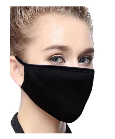 Fashion scarf mask black for women and men