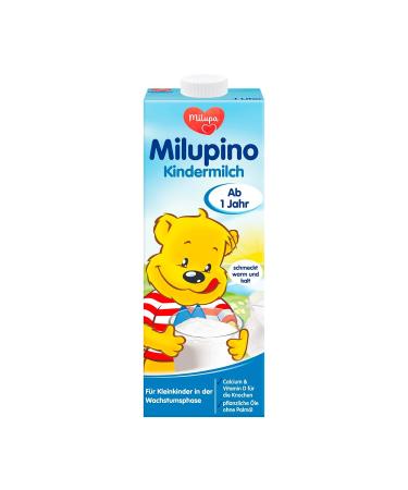 Buy Milupino Children's Milk Ready to Drink (6x1L) - Nutritional Support for Toddlers 1 Year+ | International Shipping Available - Buy Online on GoSupps.com