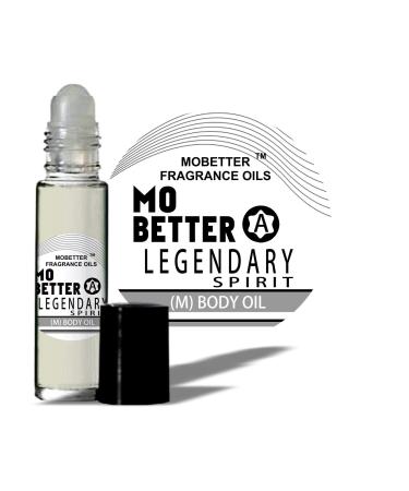A Legendary Spirit Men Cologne Body Oil 1/3 oz roll on Glass Bottle by Mobetter Fragrance Oils