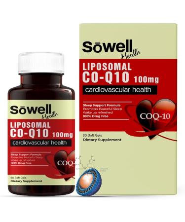 CoQ10 100mg - 3X Better Absorption Antioxidant | Heart Health & Energy - 60 Softgels - Buy Online on GoSupps.com