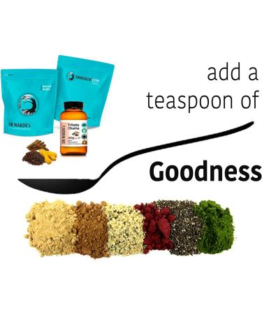 DR WAKDE S Trikatu Churna Powder - 500g (1.1lb) | Mixture of 3 Dried Spices | Ginger Black Pepper & Long Pepper | Plant-Based | Vegan | All Natural - Buy Online on GoSupps.com