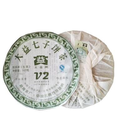 HELLOYOUNG 357g G teau de th Pu'er naturel chinois techniques traditionnelles faites la main nourriture verte avec un parfum distinct Th pu-erh Pu'er Tea