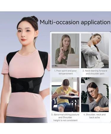 Instant Posture Corrector Adjustable Back Straightener Belt Correct Shoulder Back Posture Brace for Office Gym Home Thin Back Assistant Tool for Women and Men -L - Buy Online on GoSupps.com