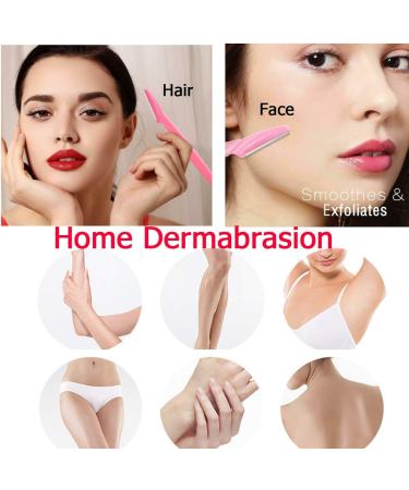 40 Pcs Eyebrow Razor Laicky Eye Brow Trimmer Shaver Facial Face Hair Remover Exfoliating Dermaplaning Tool Kit Stainless Steel Blades with Cap Eyebrow Shaper for Women Men Makeup (Blue Yellow) - Buy Online on GoSupps.com
