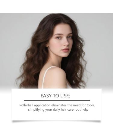 S rum capillaire roll-on base de plantes pour la croissance des cheveux s rum soin du cuir chevelu pour des cheveux plus pais et plus fournis s rums paississants pour cheveux clairsem s (3PCS) - Buy Online on GoSupps.com