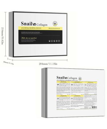 Snail Mucin Skin Care Kit - Advanced Collagen Skincare Gift Set - Complete 5 Piece Routine for Radiant Skin - Buy Online on GoSupps.com