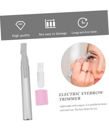 Balacoo Electric Eyebrow Trimmer Set | Women's & Men's Hair Removal Razor | Silver Manscape & Brow Shaper - Buy Online on GoSupps.com
