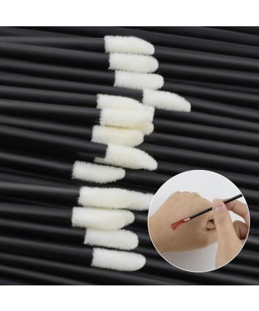 100 Pack Disposable Lip Brushes & Lip Gloss Applicators | Perfect Makeup Tool for Beauty Kits & Eyelash Extensions (Black - Buy Online on GoSupps.com