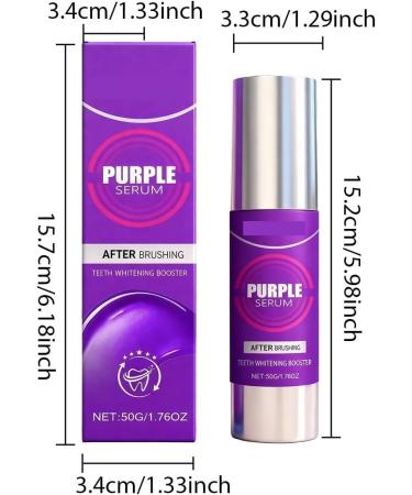 Purple Whitening Toothpaste Removes Plaque and Surface Stains Brightens Teeth Freshens Breath Protects Enamel for Daily Use(4pcs) - Buy Online on GoSupps.com