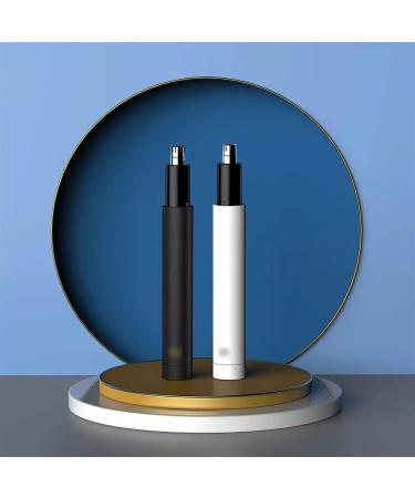 Electric Nose Hair Trimmer & Ear Scissors - Safe Efficient Grooming Supplies (White - Buy Online on GoSupps.com