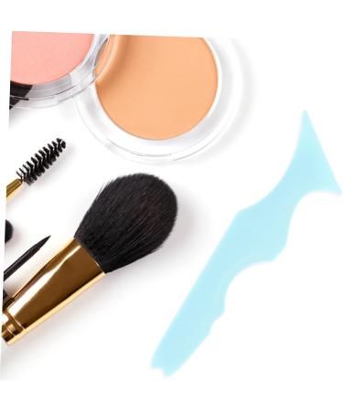 Mikinona 2pcs Silicone Beauty Ruler Blue Mascara Eyeshadow Auxiliary Guard Pads Eyeliner Makeup Bag for - Buy Online on GoSupps.com