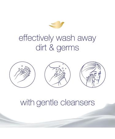 Dove Beauty Bar Soap with Argan Oil Deep Hydration Gentle Cleanser for Soft Skin | 3 Bars 4.75 oz Buy Internationally - Buy Online on GoSupps.com