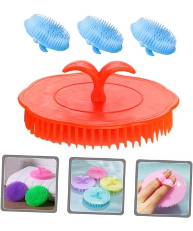 WOONEKY 4-Piece Shampoo Brush Set | Scalp Massage Device for Hair Care & Washing | International Shipping Available - Buy Online on GoSupps.com